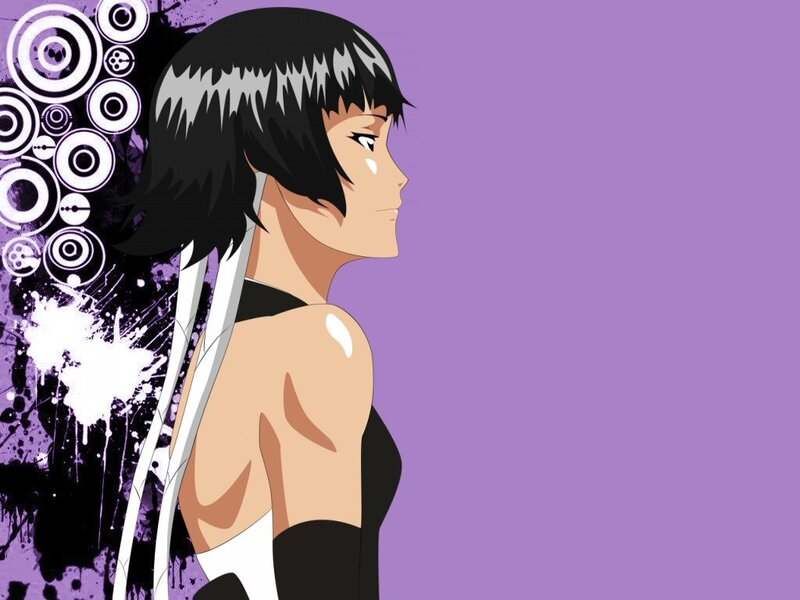 anime character with black hair