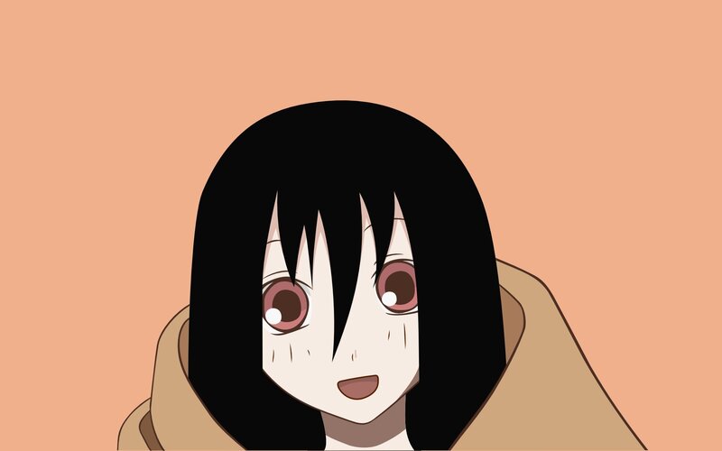 anime character with black hair