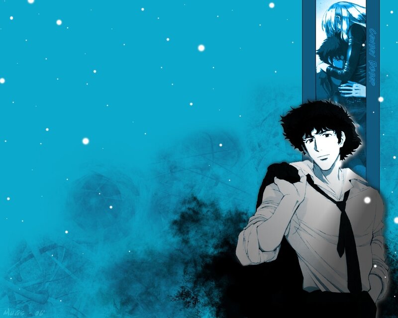 Anime Character with Black Hair — Blue, Dramatic, Night, Manga