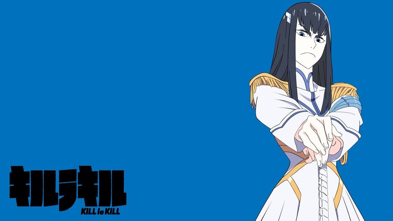 Anime Character with Black Hair — Blue, Dramatic, Uniform