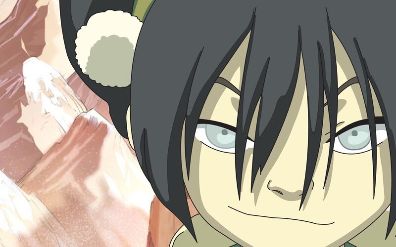 Anime Character with Black Hair — Gray, Serious