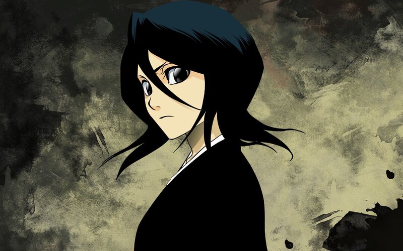 Anime Character with Black Hair — Serious, Black Hair