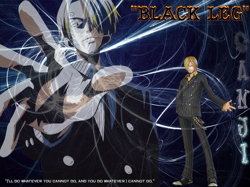 Anime Character with Black Leg