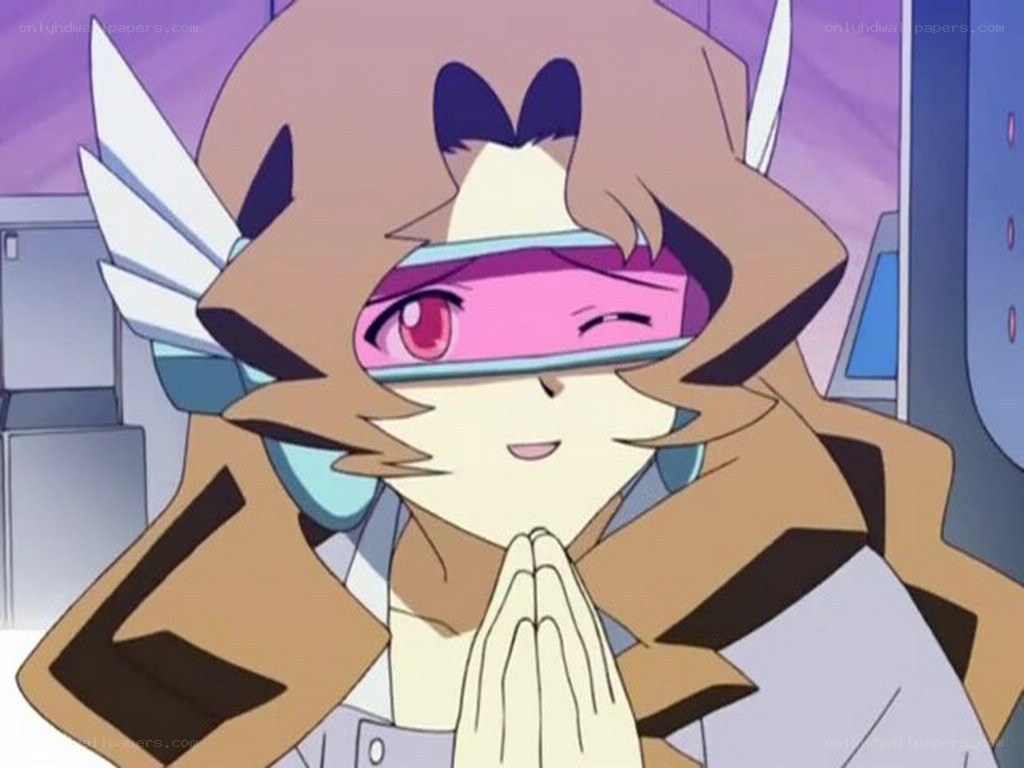 anime character with blindfold