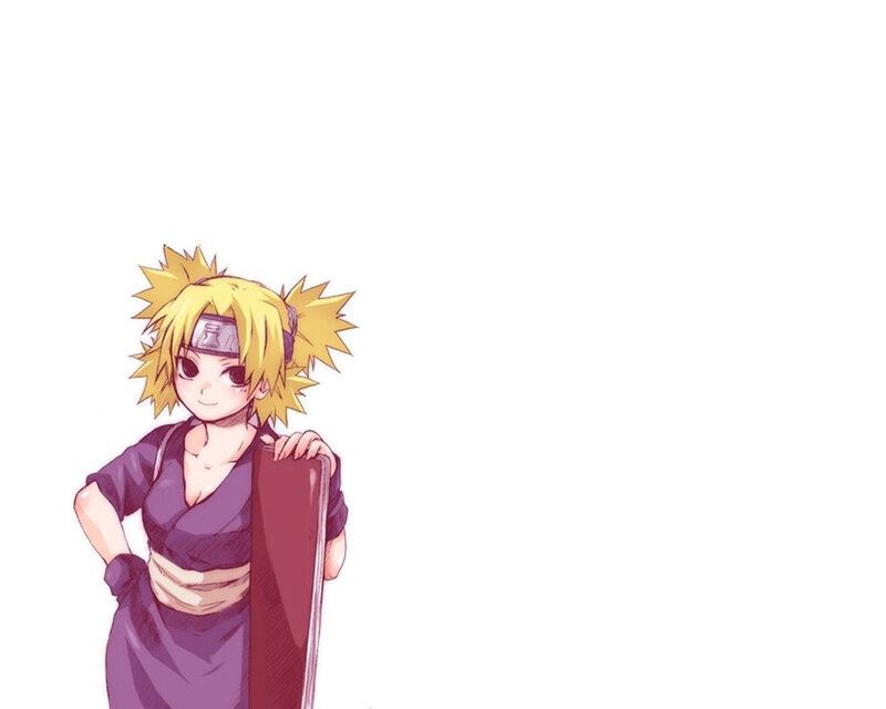 Anime character with blonde hair