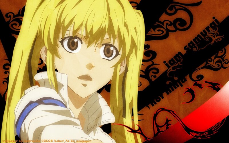 anime character with blonde hair