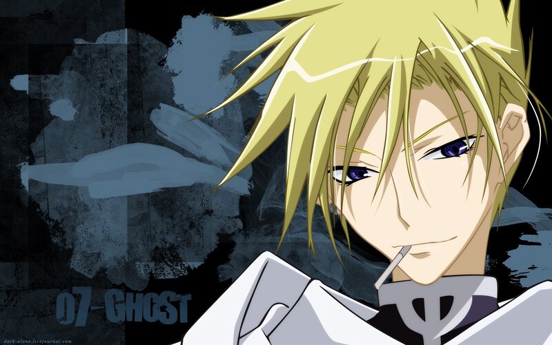Anime character with blonde hair