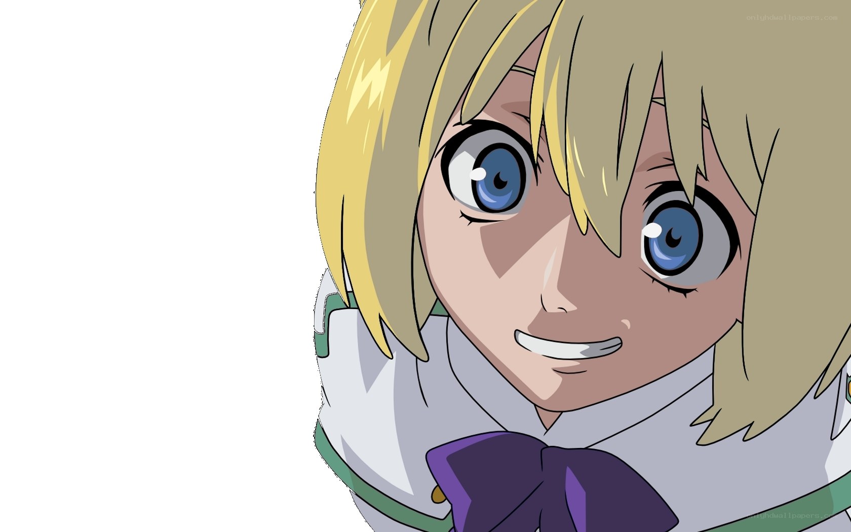 anime character with blonde hair