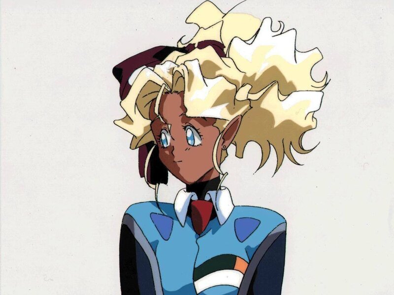 anime character with blonde hair