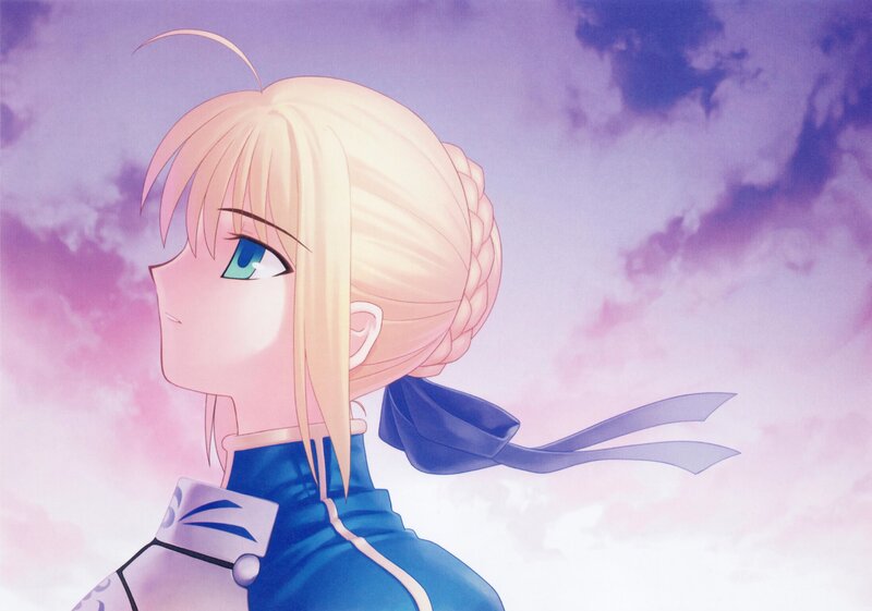 anime character with blonde hair