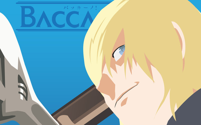 Anime character with blonde hair