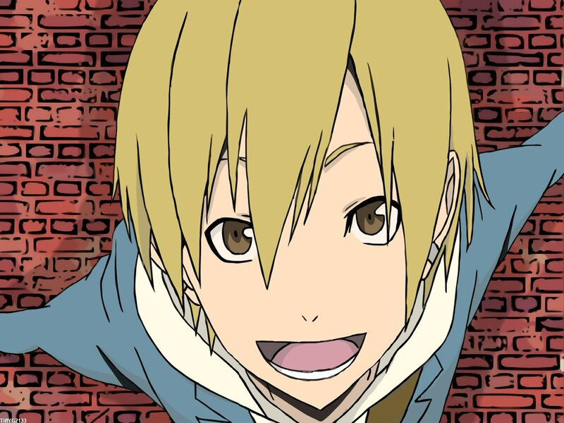 anime character with blonde hair