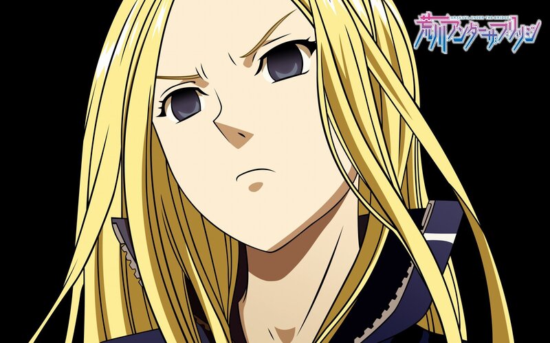 anime character with blonde hair