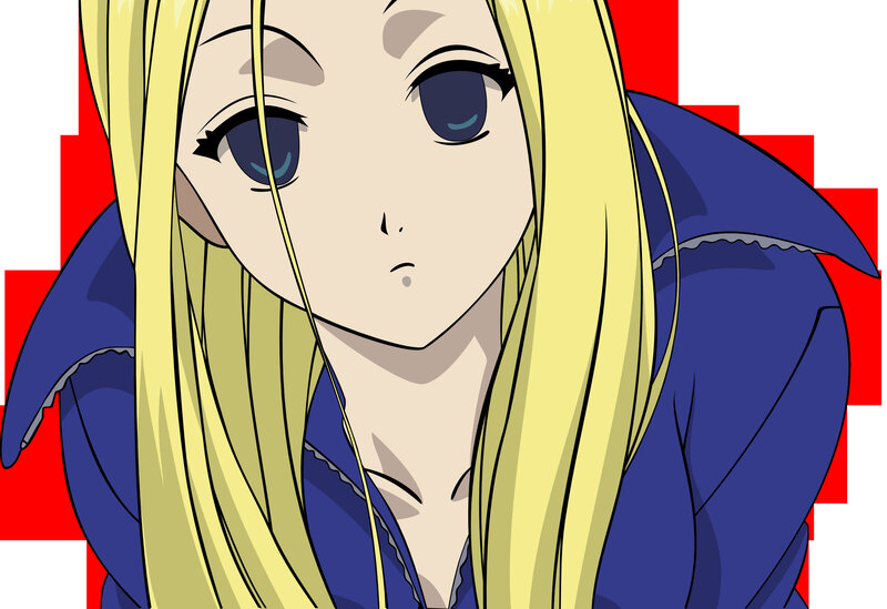 anime character with blonde hair