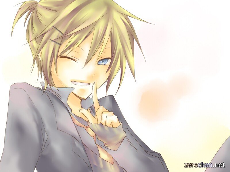 anime character with blonde hair