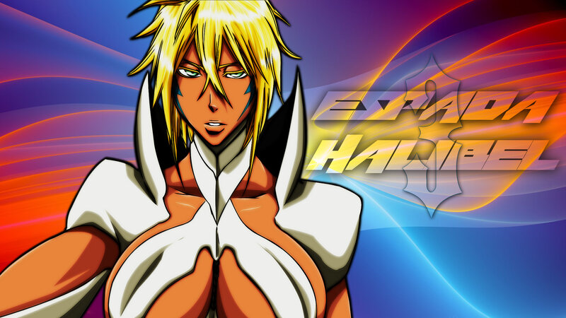 Anime Character with Blonde Hair — Blue, Dramatic