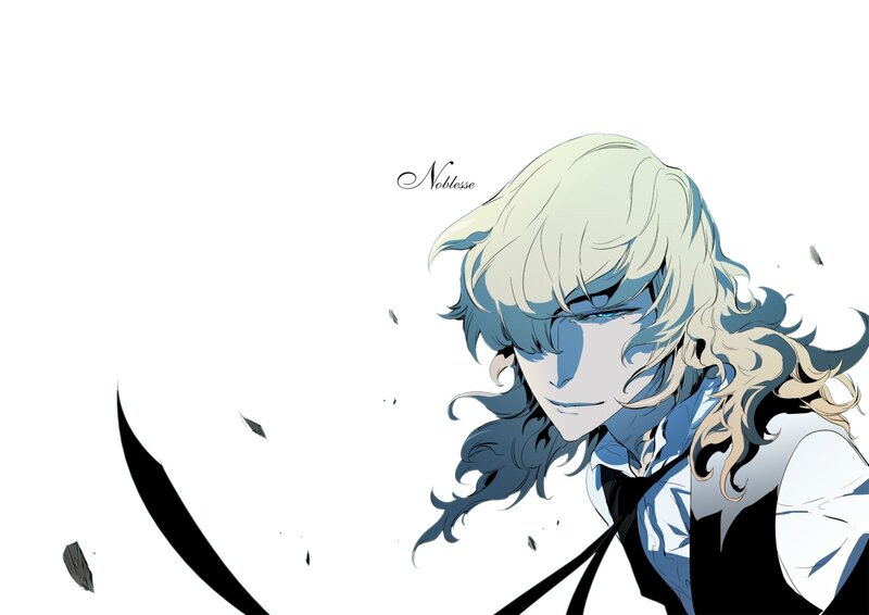 Anime Character with Blonde Hair — White, Dramatic, Manga