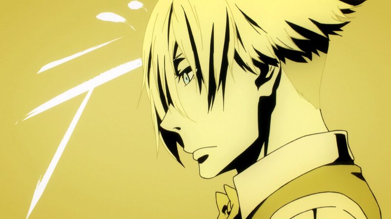Anime Character with Blonde Hair — Yellow, Dramatic, Blonde Hair