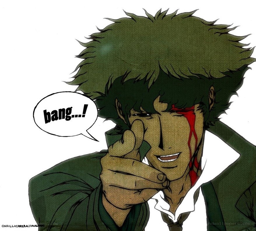 anime character with blood
