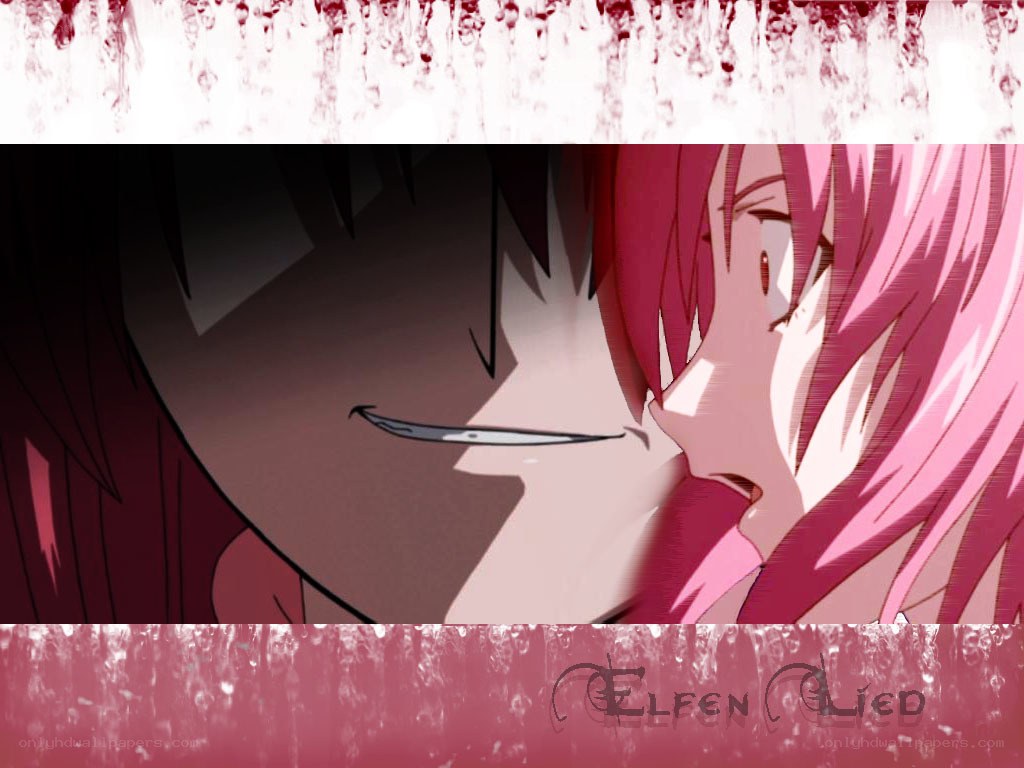 Anime character with blood effects