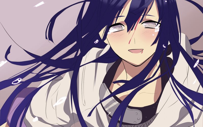 anime character with blood on face