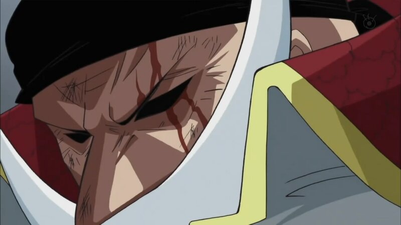 anime character with bloodied face