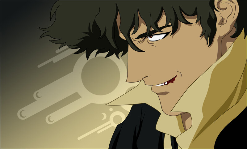 anime character with bloodied mouth