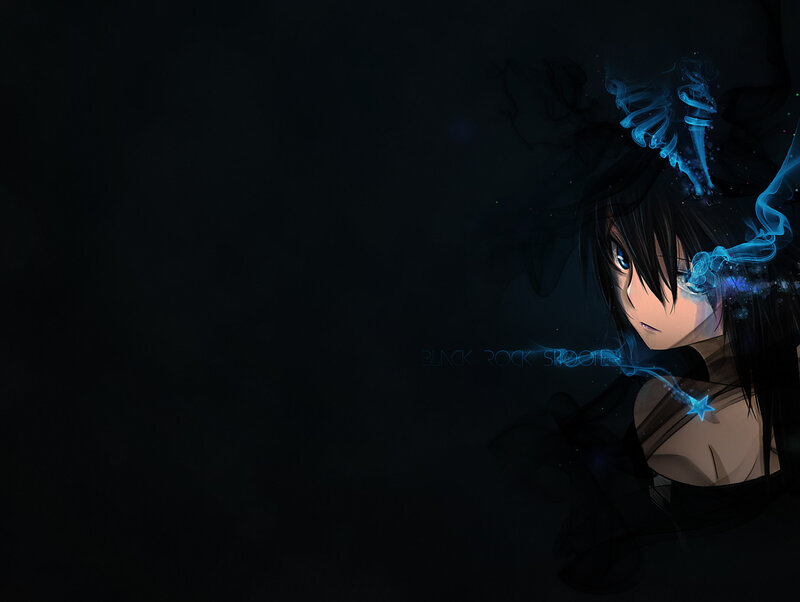 anime character with blue energy