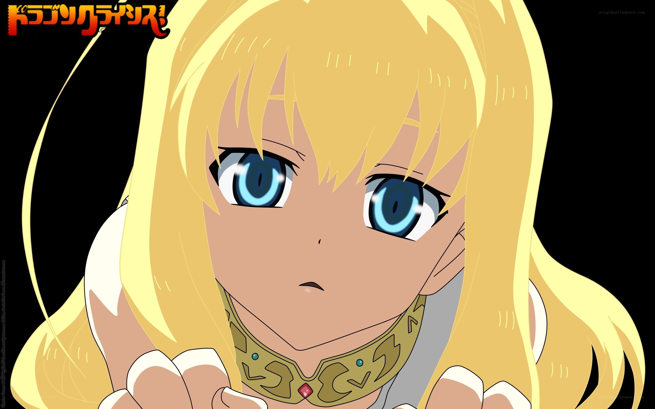 anime character with blue eyes