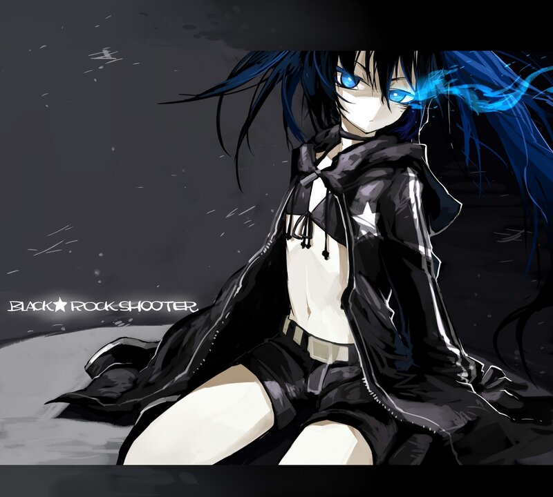 anime character with blue eyes