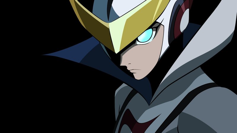 anime character with blue eyes
