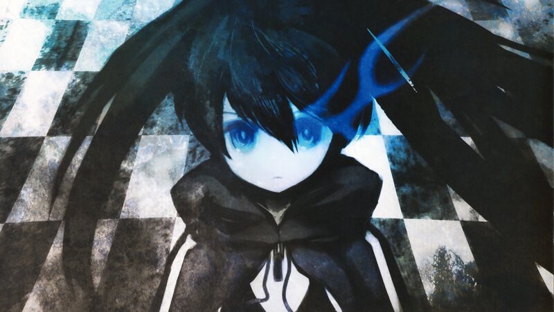anime character with blue eyes