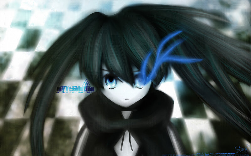 anime character with blue eyes