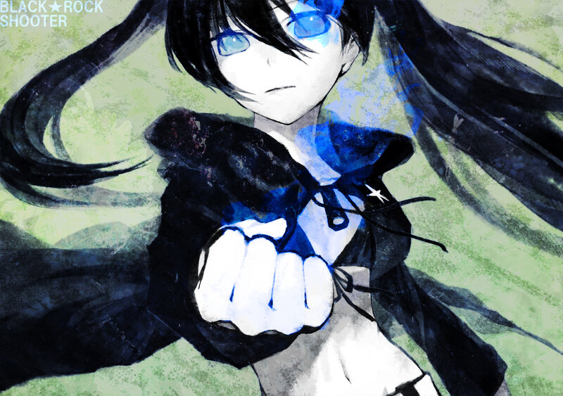 anime character with blue eyes