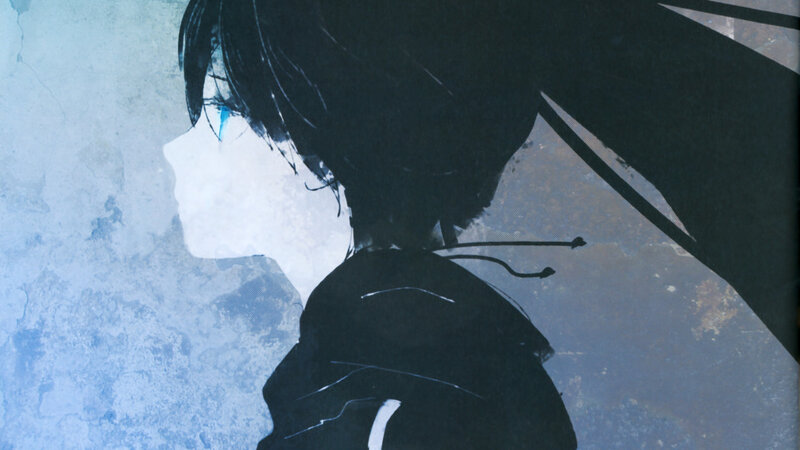anime character with blue eyes