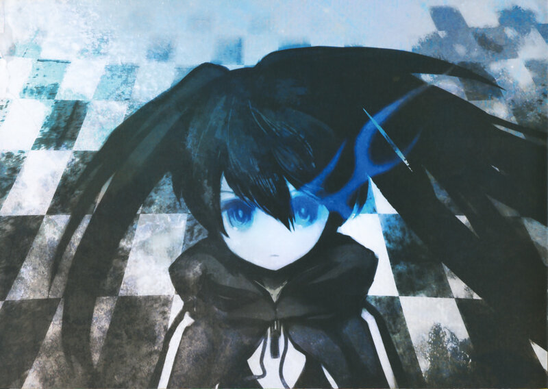 anime character with blue eyes