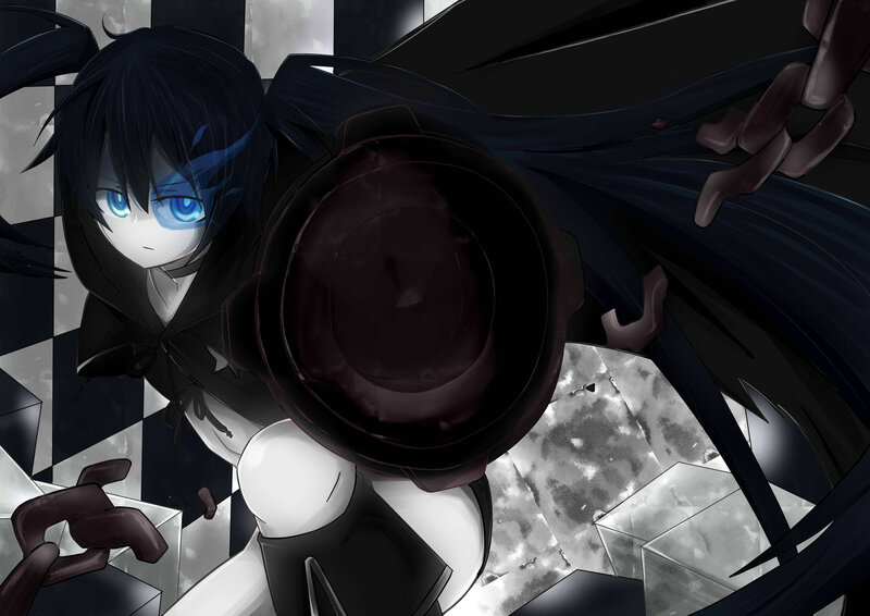 anime character with blue eyes
