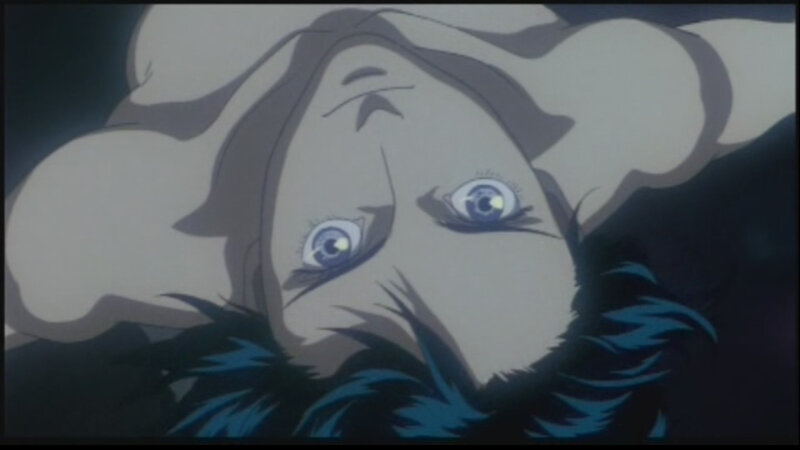 anime character with blue eyes