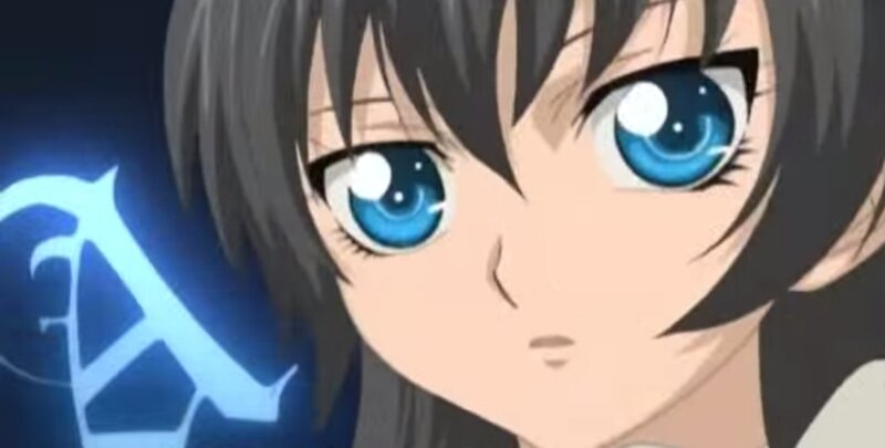 Anime Character with Blue Eyes — Dramatic, Blue Eyes
