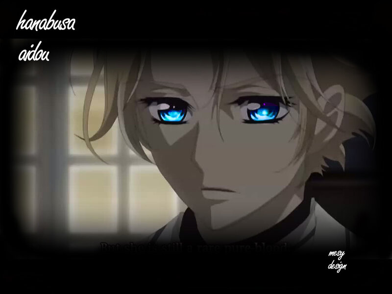 Anime Character with Blue Eyes — Dramatic, Window
