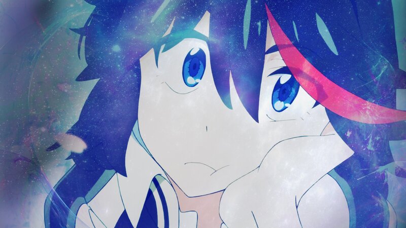 Anime Character with Blue Eyes — Dreamy