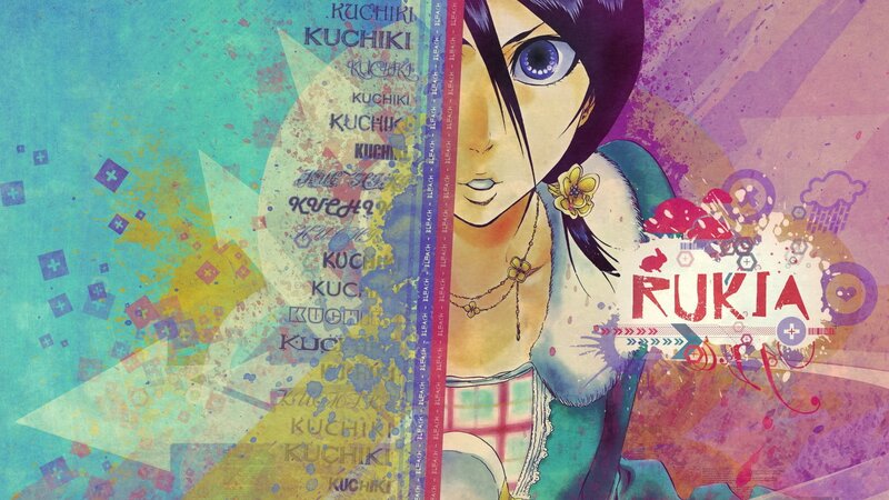 Anime Character with Blue Eyes — Purple, Vibrant, Manga
