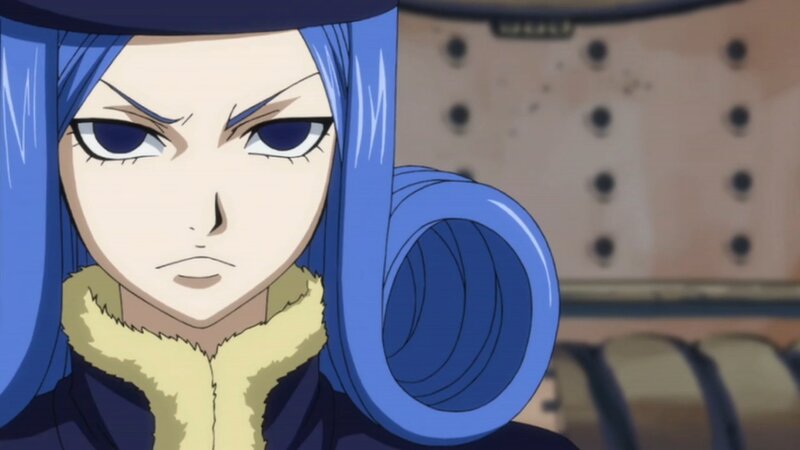 anime character with blue hair