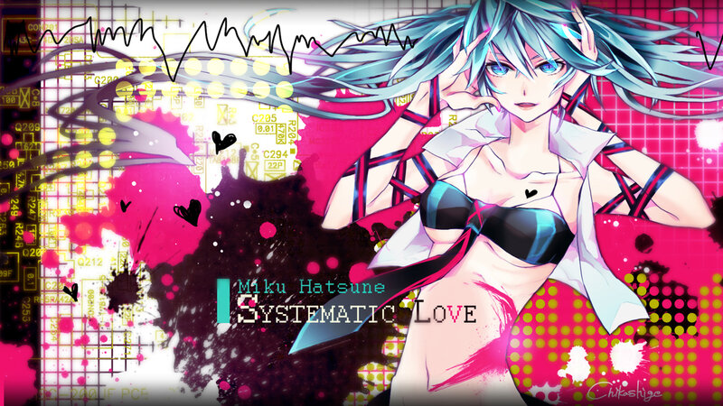 Anime Character with Blue Hair — Pink, Energetic