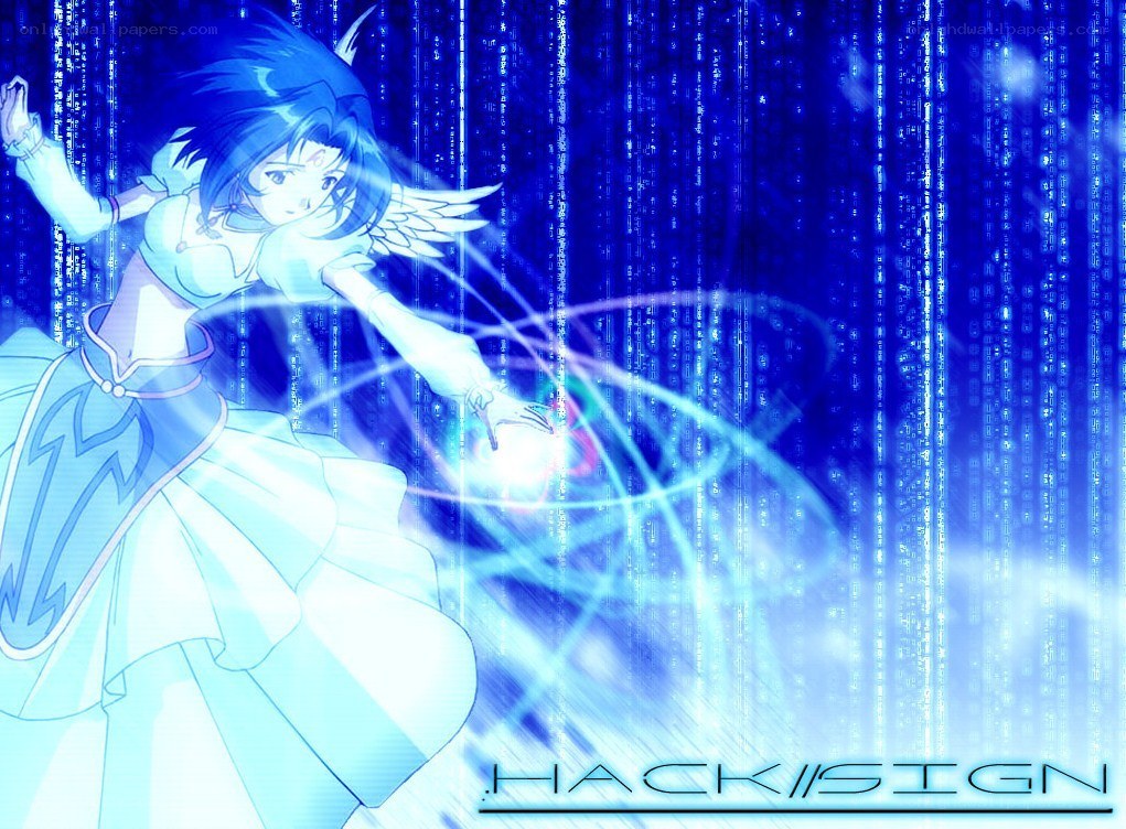 Anime character with blue wings