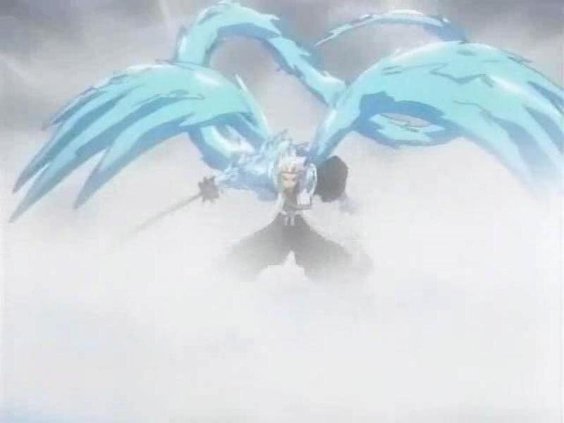anime character with blue wings