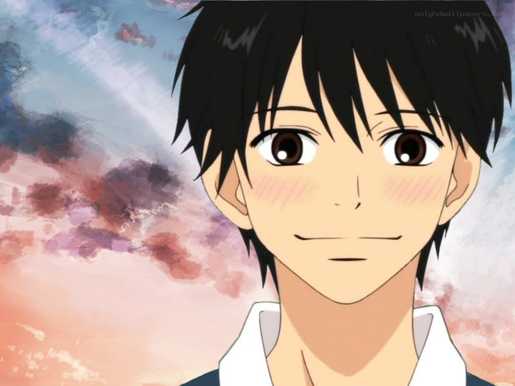 anime character with blush