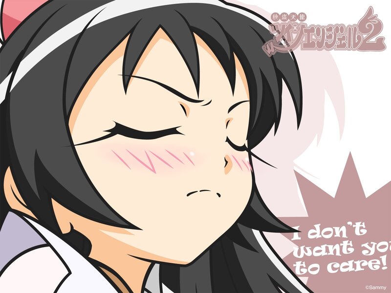 anime character with blush