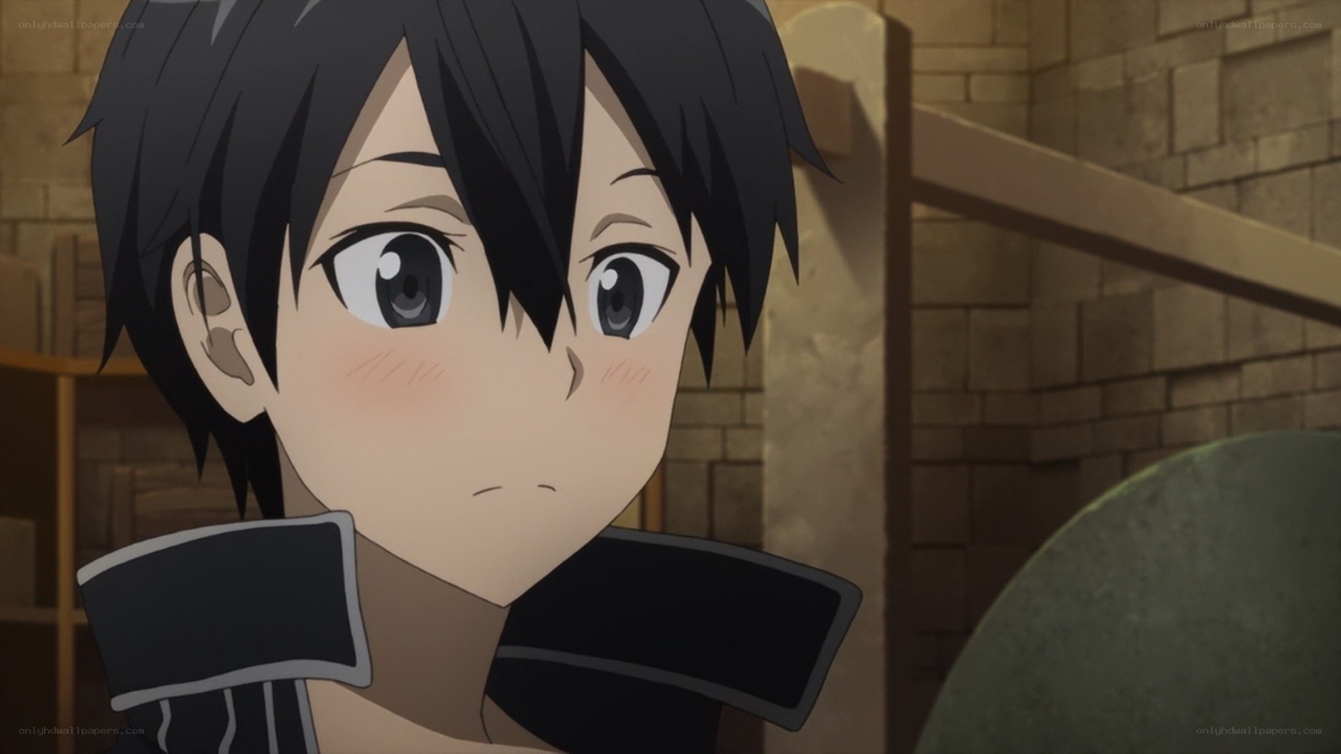 anime character with blush