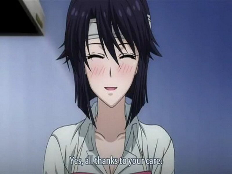 anime character with blush